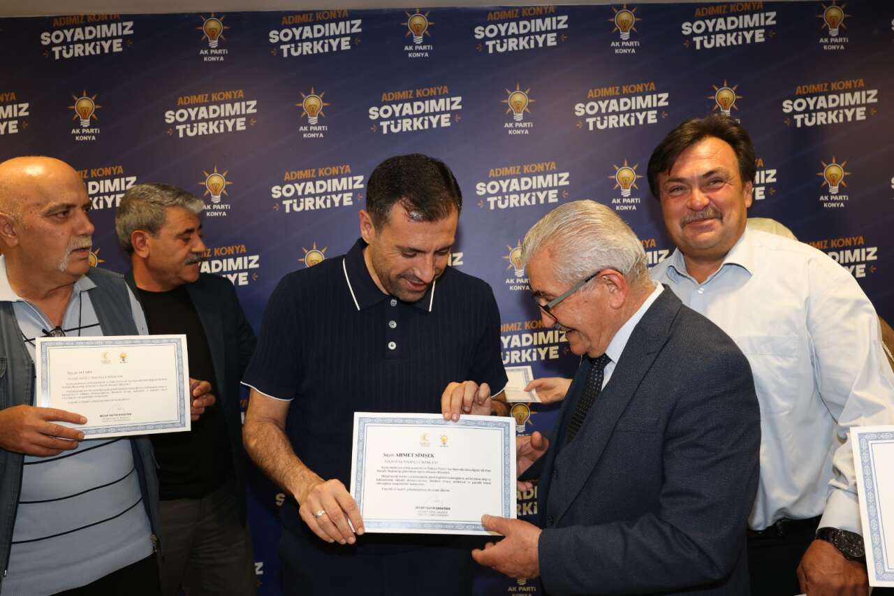 AK Parti Konya’da saha çalışmaları masaya yatırıldı 3
